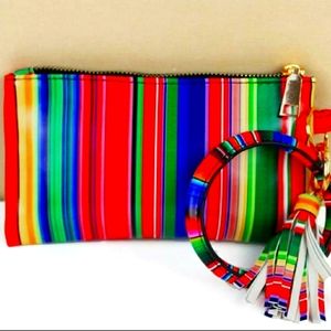 Serape Clutch